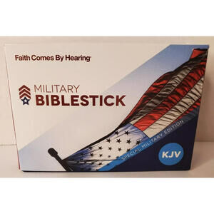 Special Military Edition- Military Bible Stick Audio Bible, MP3 Audio, KJV - NIB